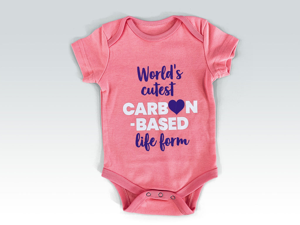 Cutest carbon-based life form baby romper